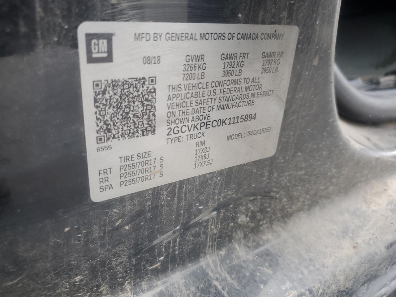 2019 CHEVROLET Silverado
