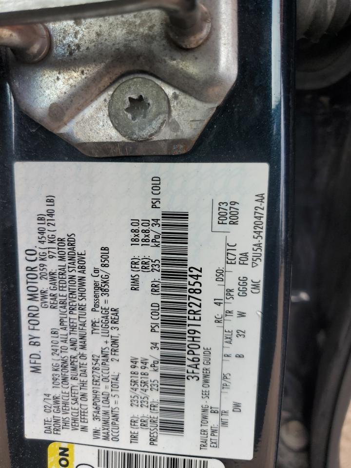 2014 FORD FUSION