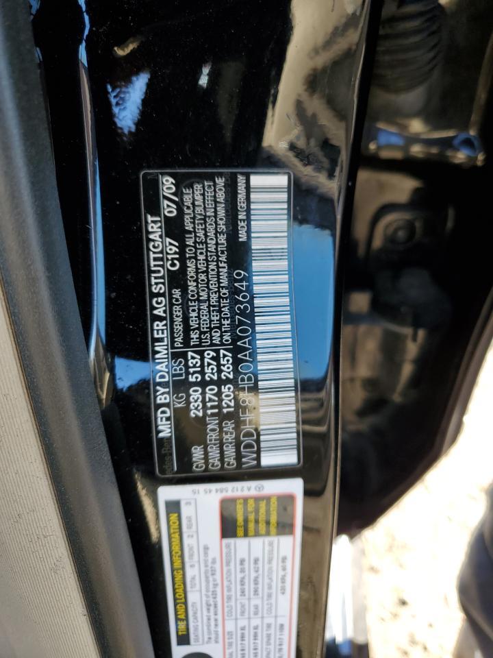 2010 MERCEDES-BENZ E-Class