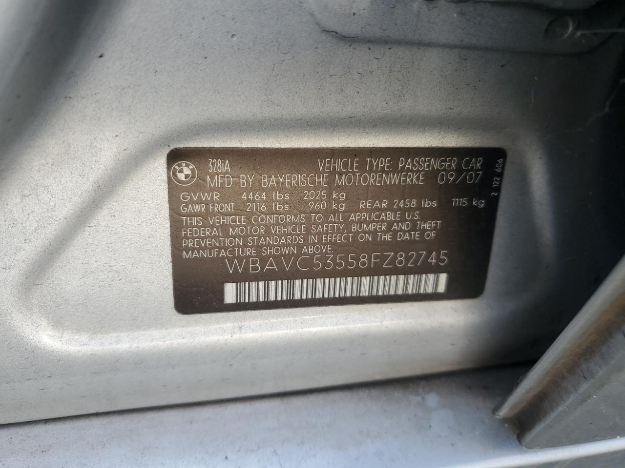 2008 BMW 3 SERIES