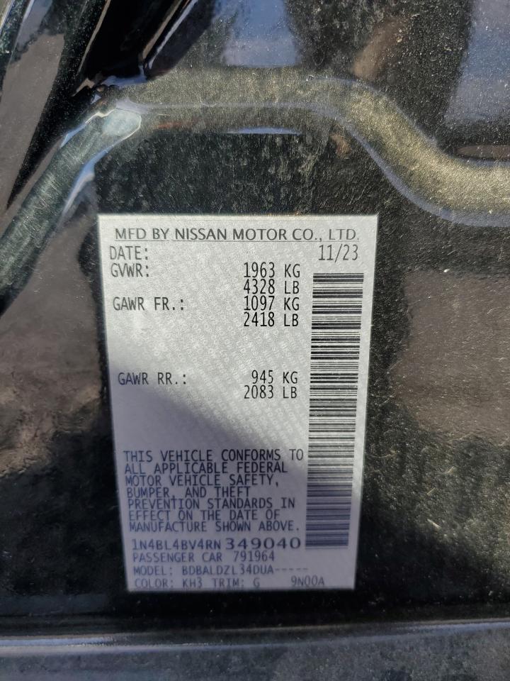 2024 NISSAN ALTIMA