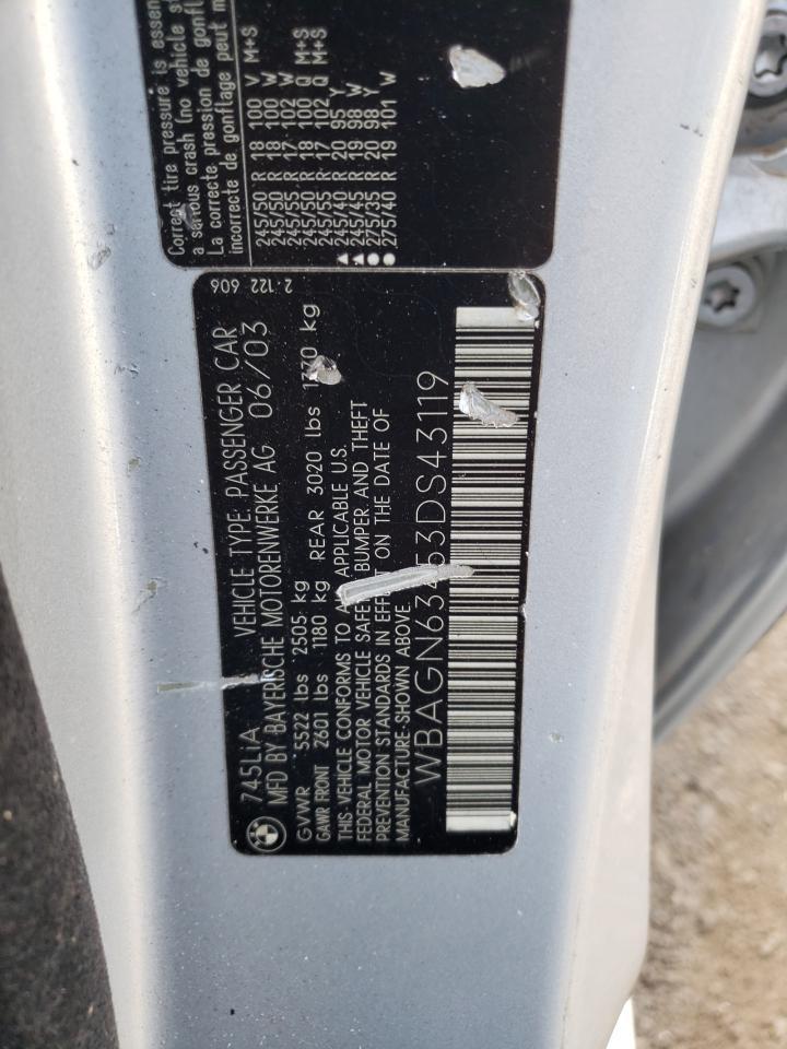 2003 BMW 7 series