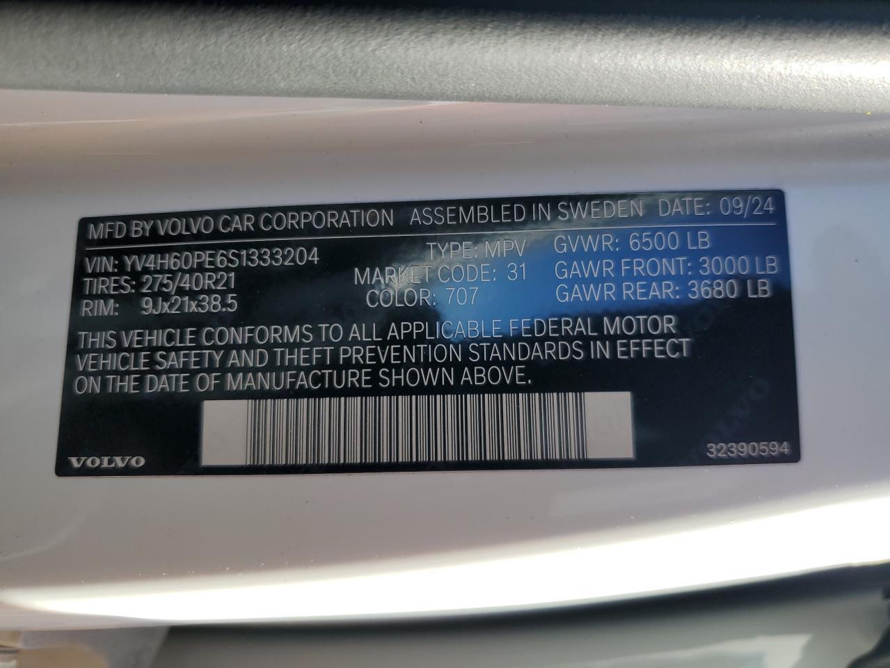 2025 VOLVO XC90