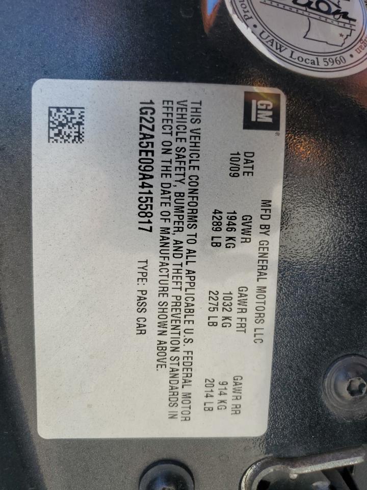 2010 PONTIAC G6