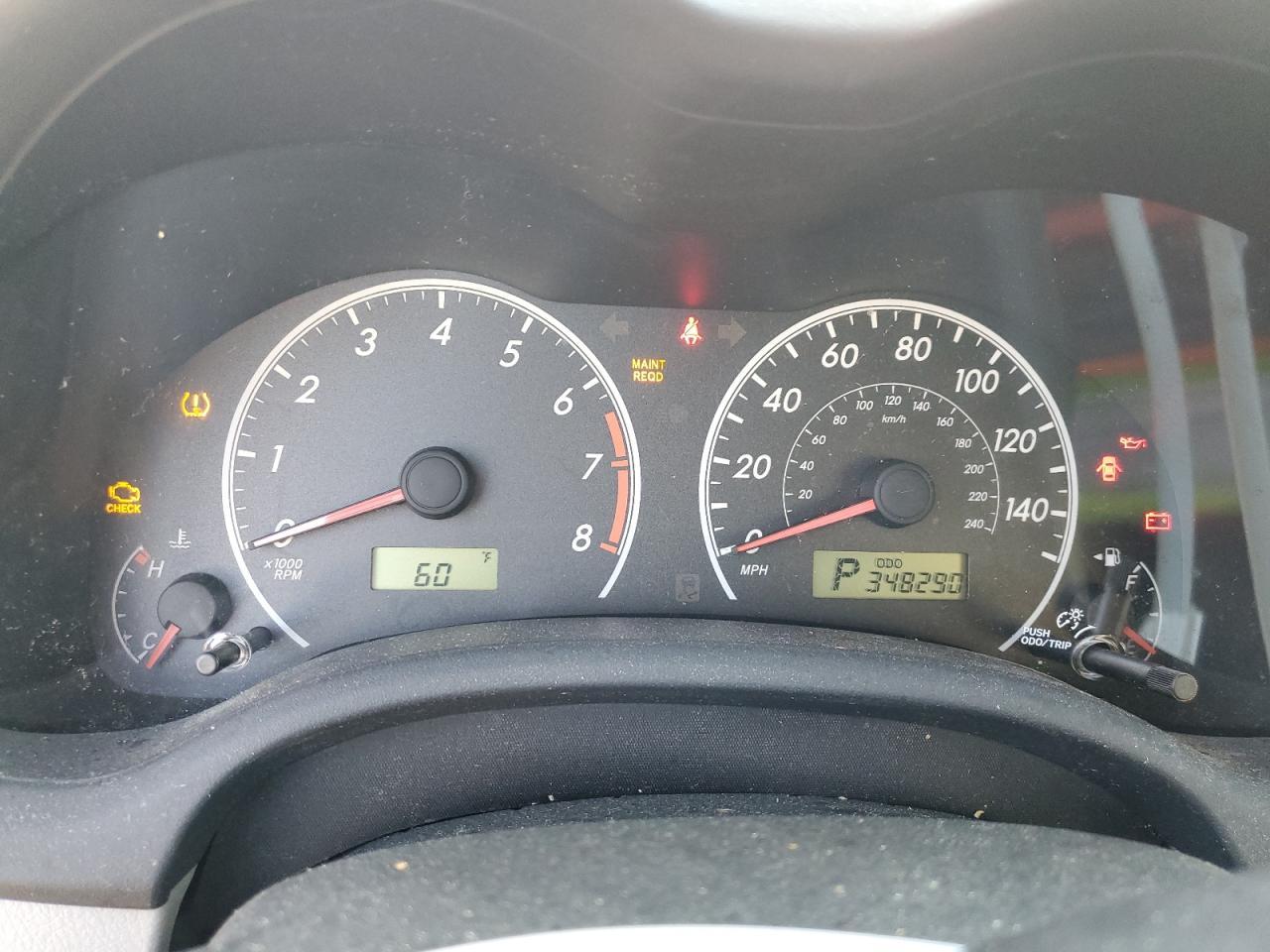 2011 TOYOTA COROLLA