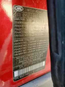 2017 LAND ROVER Range Rover Sport