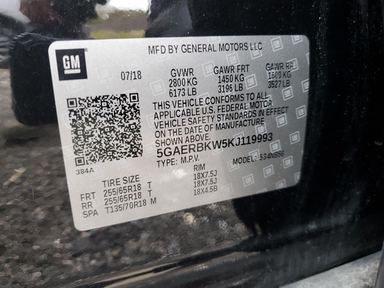 2019 BUICK ENCLAVE