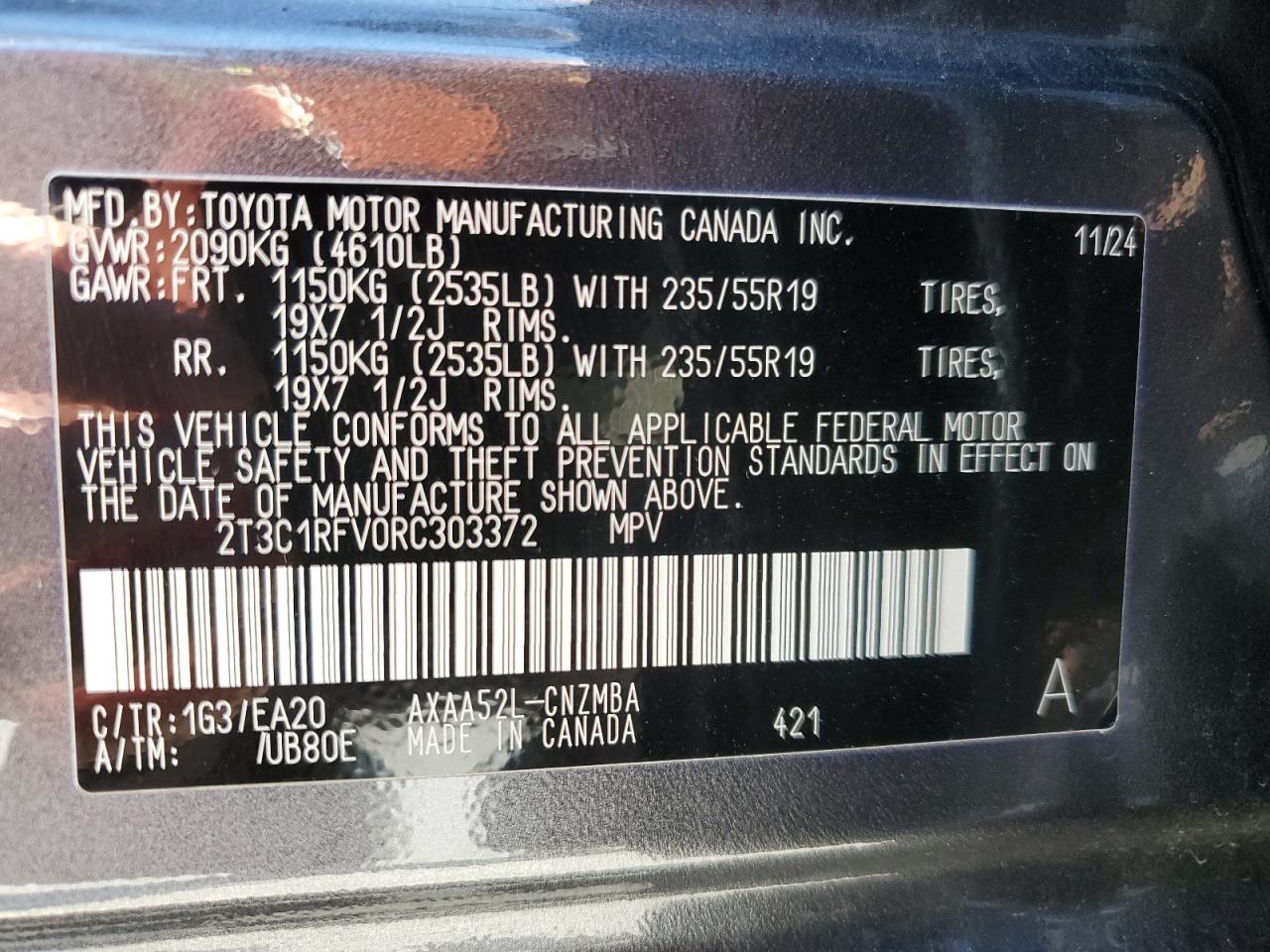 2024 TOYOTA RAV4