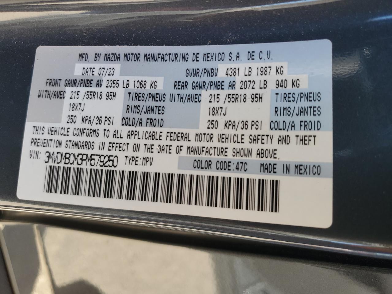 2023 MAZDA CX-30
