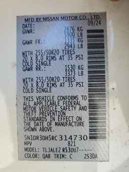 2024 NISSAN PATHFINDER