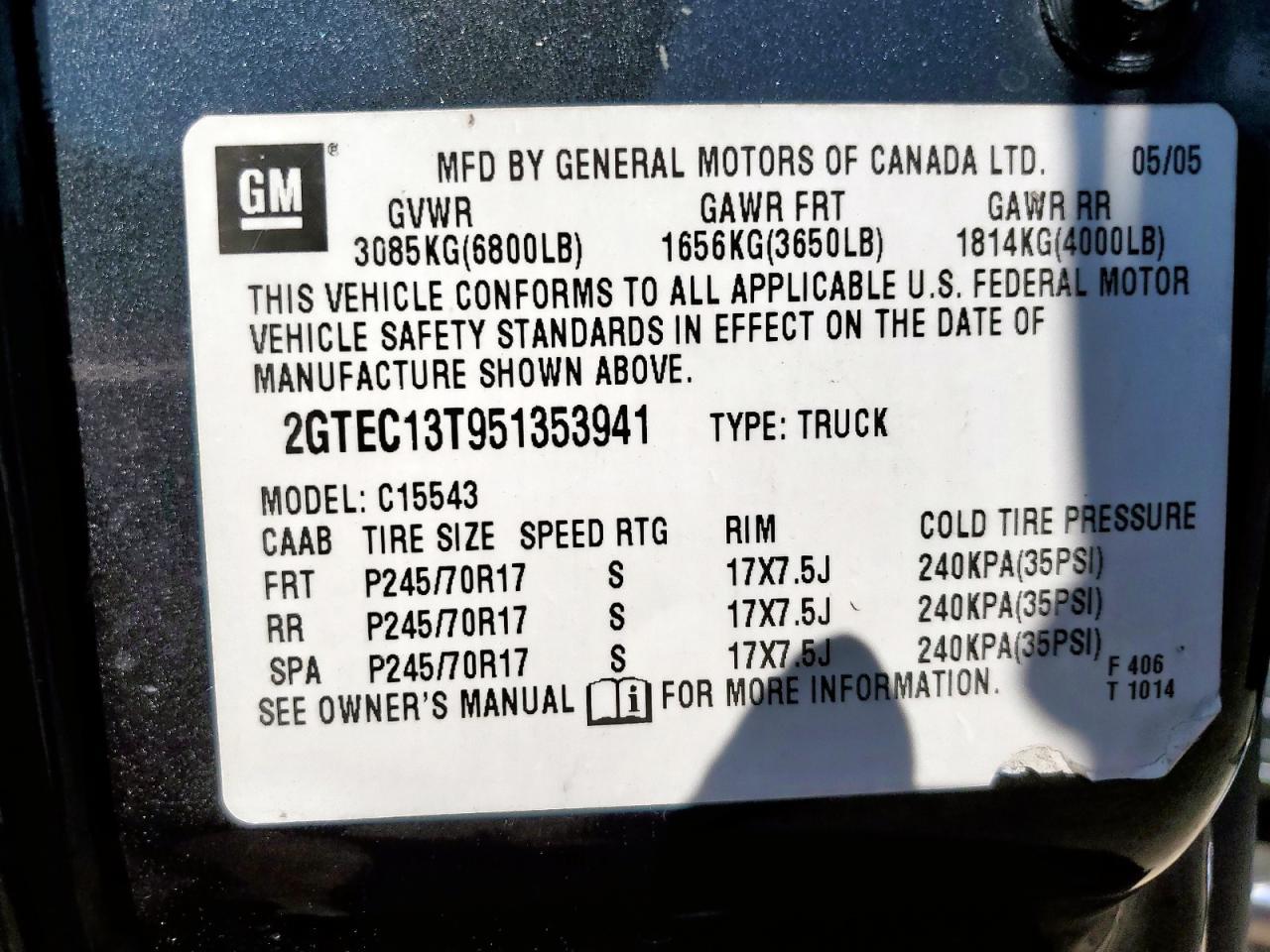 2005 GMC Sierra