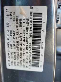 2008 HONDA ACCORD