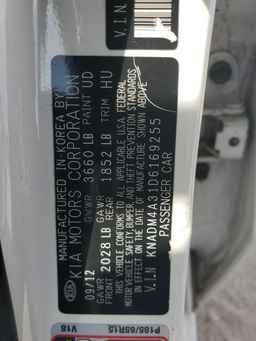 2013 KIA RIO