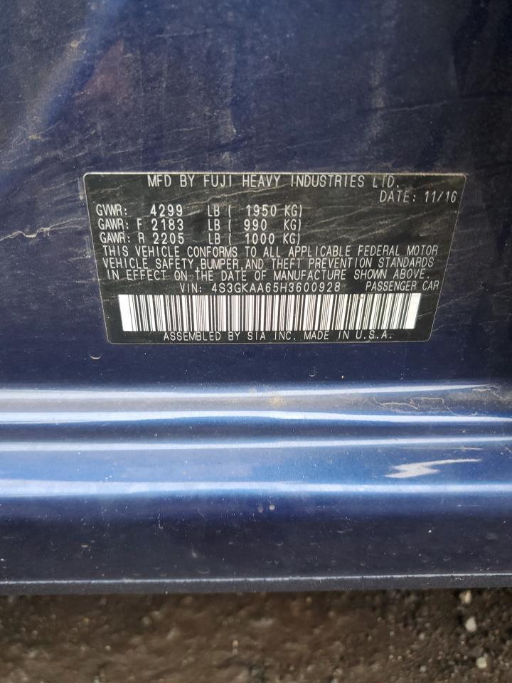2017 SUBARU IMPREZA
