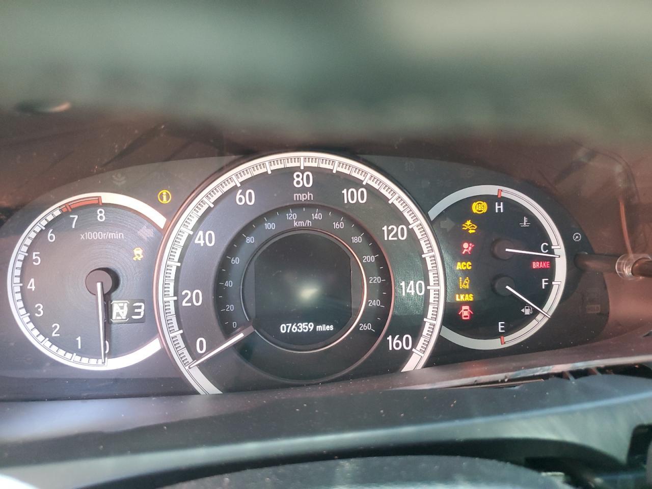 2016 HONDA ACCORD
