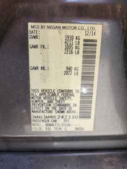 2015 NISSAN ALTIMA