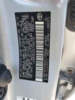 2012 TOYOTA PRIUS