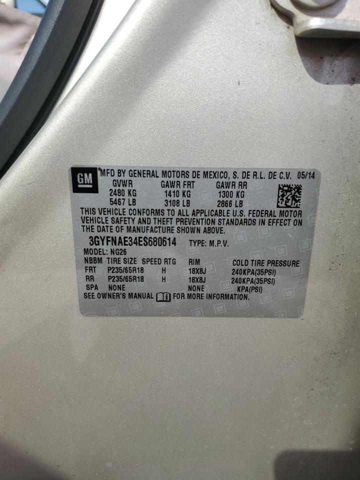 2014 CADILLAC SRX