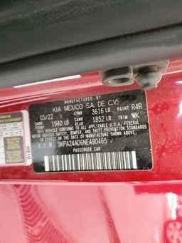 2022 KIA RIO