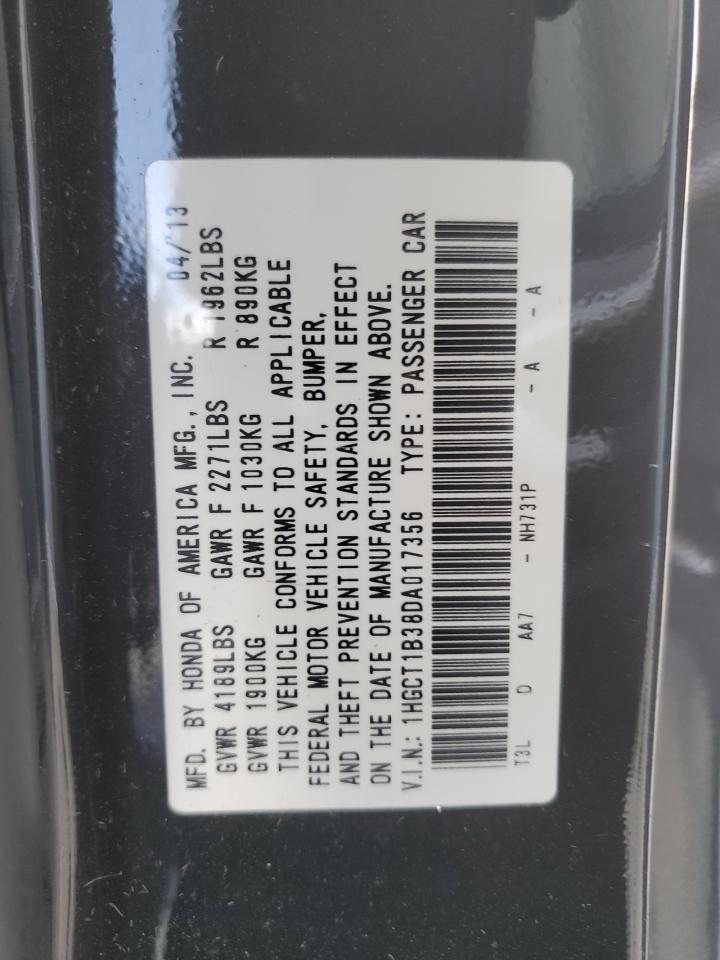 2013 HONDA ACCORD
