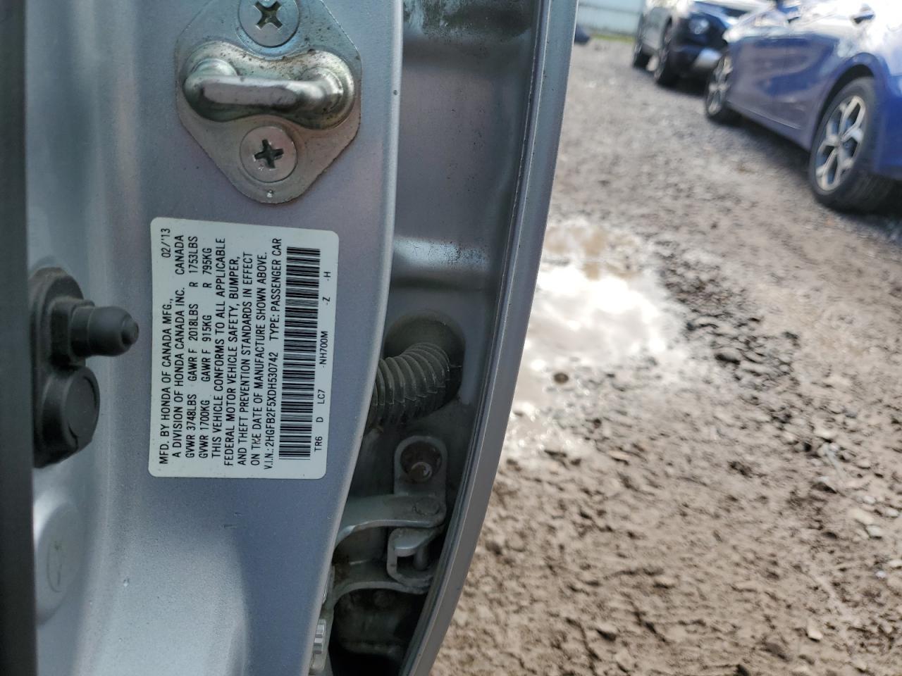 2013 HONDA CIVIC