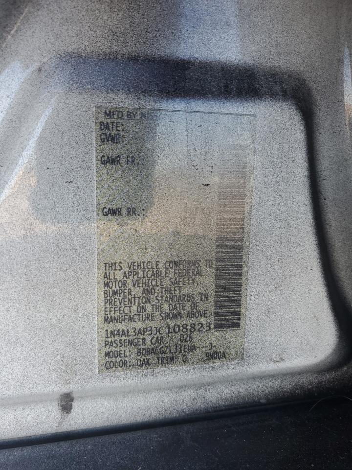 2018 NISSAN ALTIMA