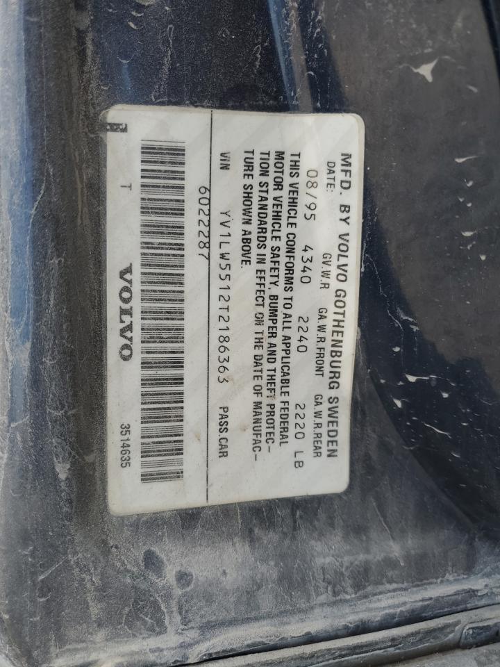 1996 VOLVO 850