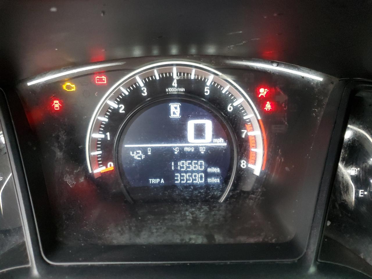 2016 HONDA CIVIC