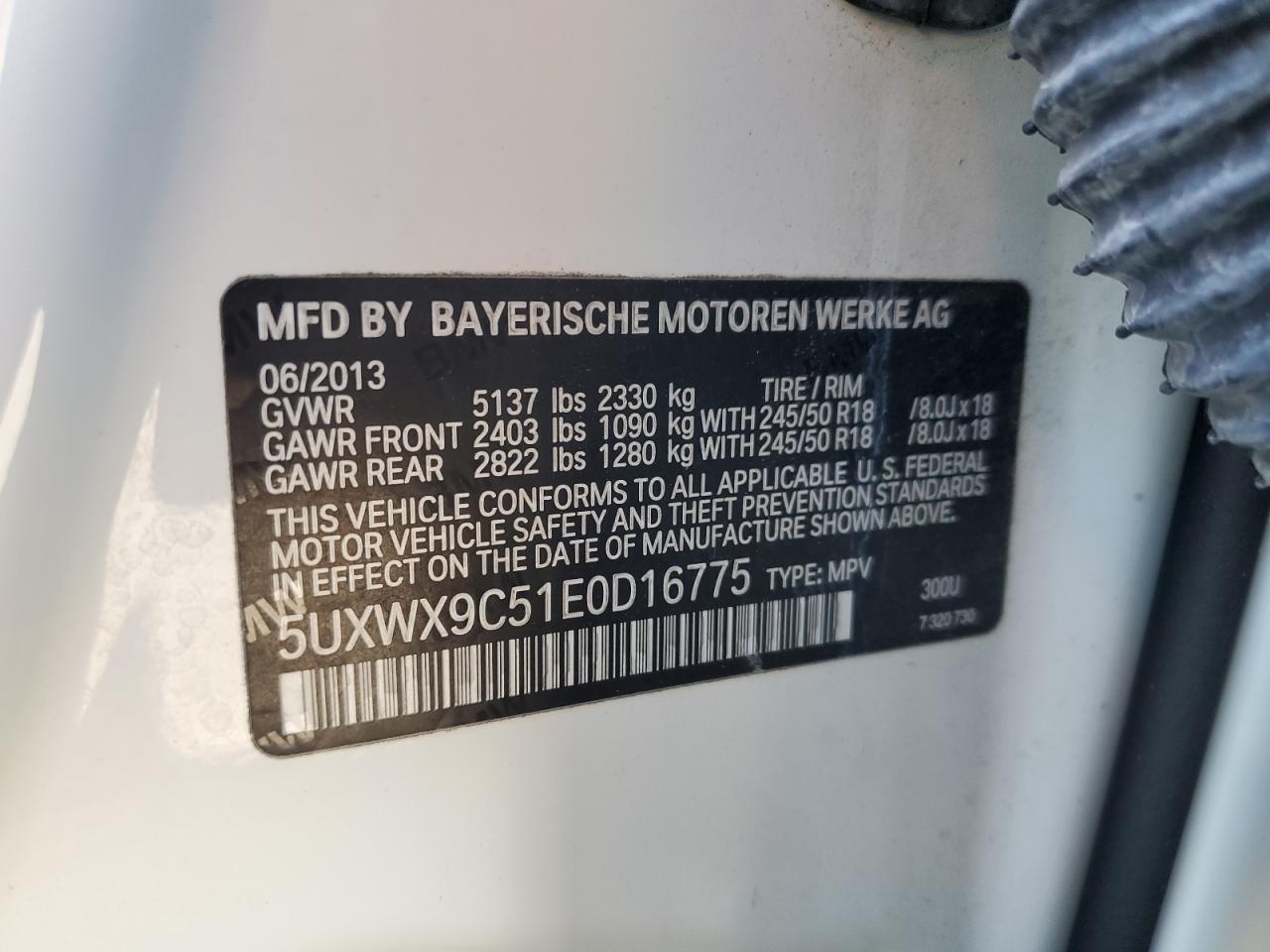 2014 BMW X3
