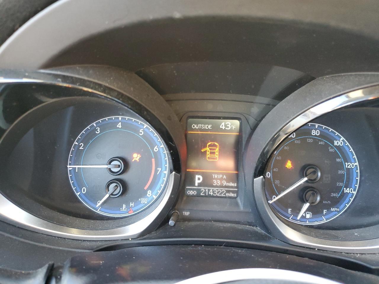 2014 TOYOTA COROLLA