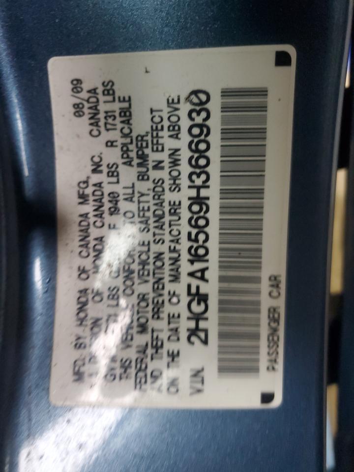 2009 HONDA CIVIC