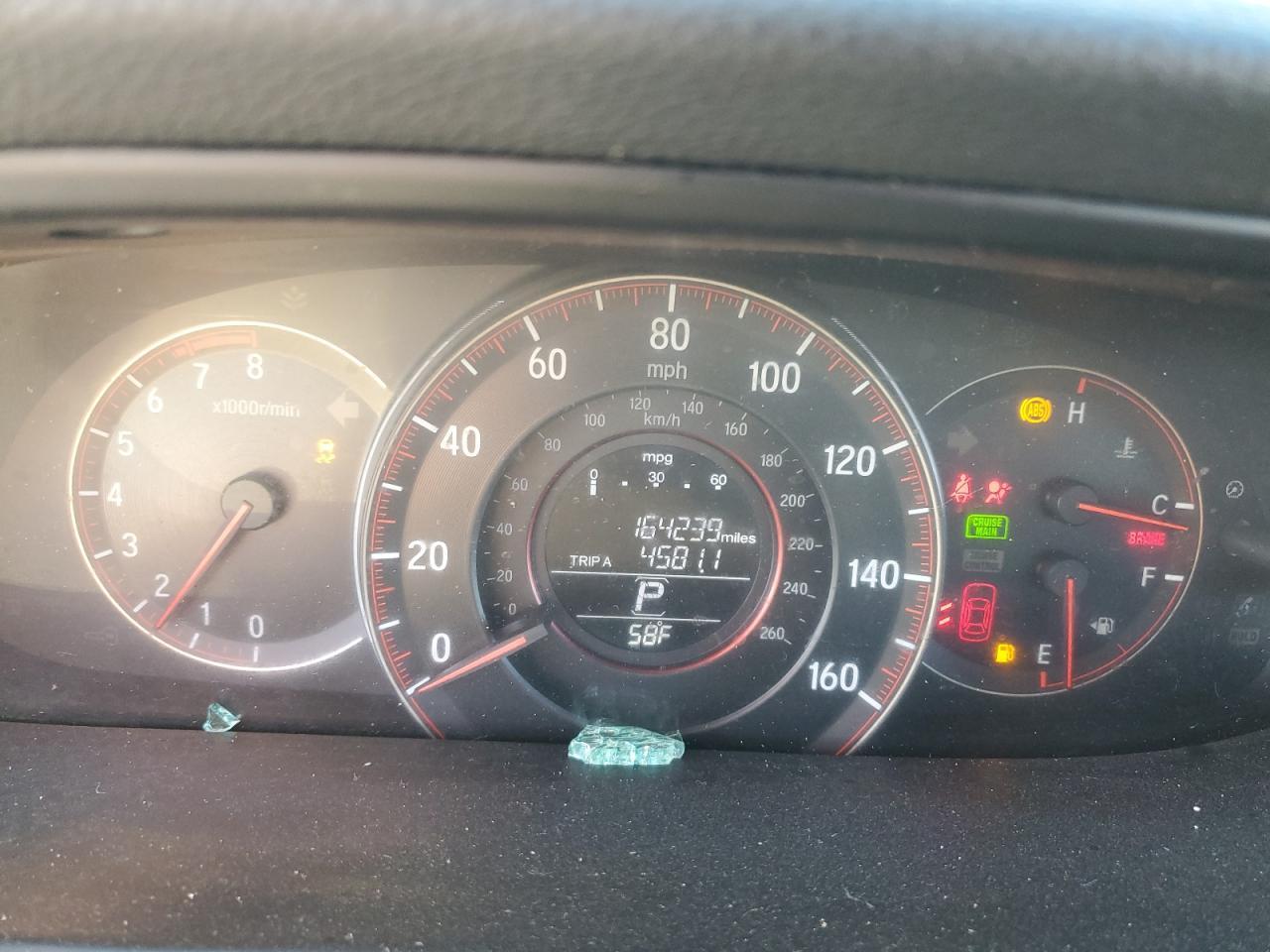 2016 HONDA ACCORD