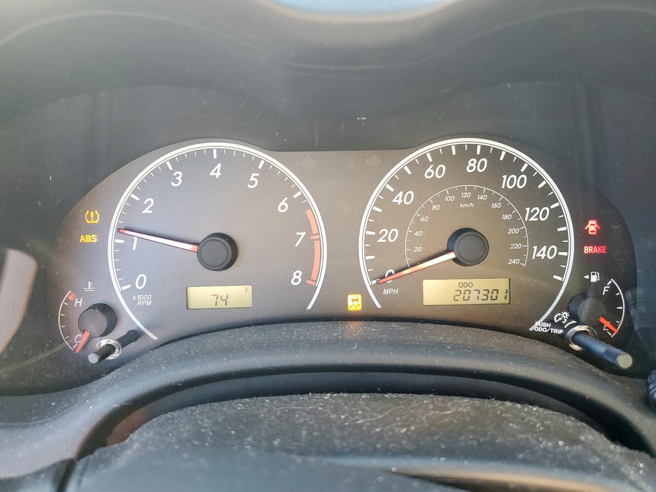 2012 TOYOTA COROLLA