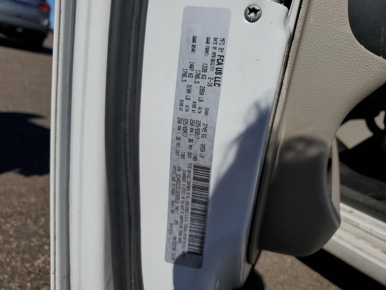2018 DODGE GRAND CARAVAN