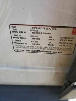 2017 TESLA MODEL X