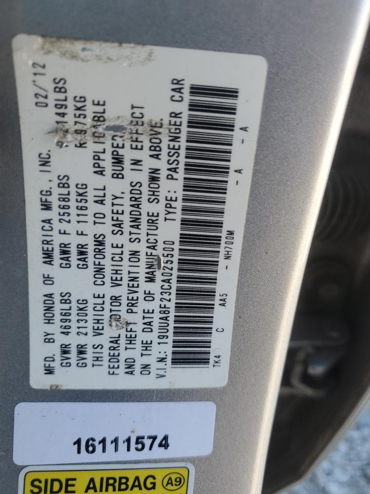 2012 ACURA TL