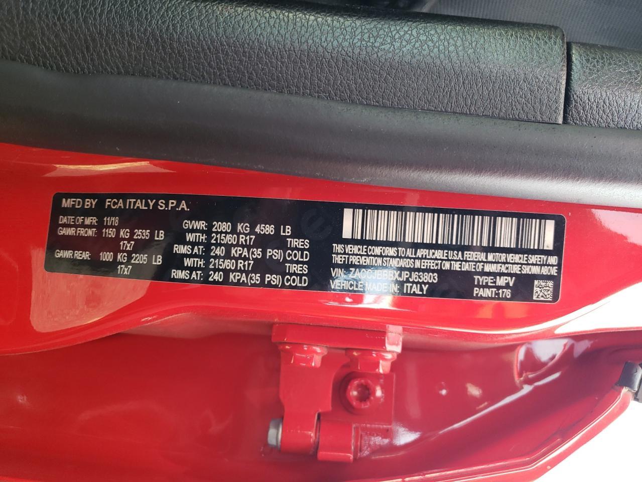 2018 JEEP Renegade