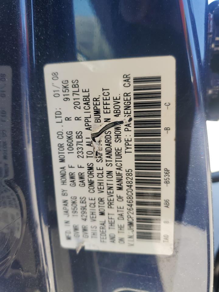2008 HONDA ACCORD