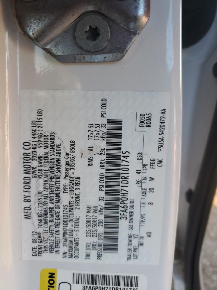 2013 FORD FUSION