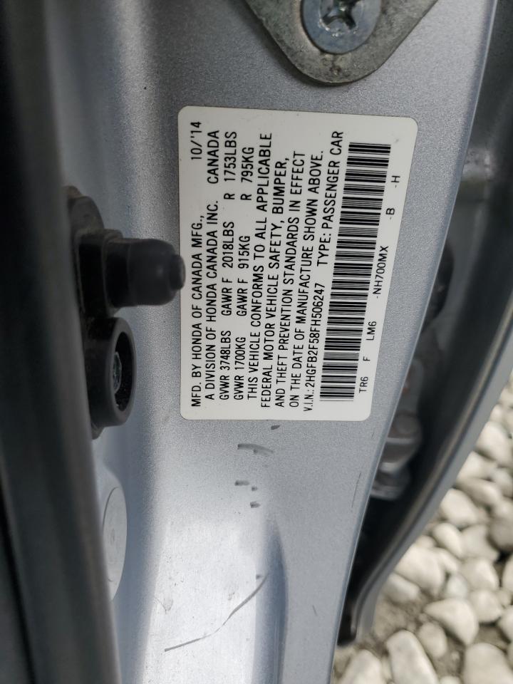 2015 HONDA CIVIC