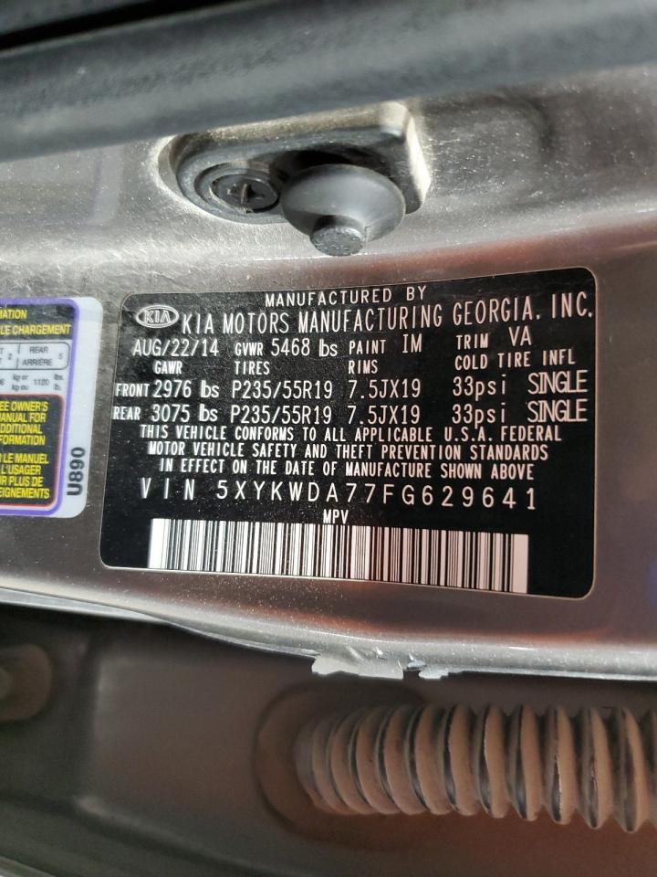 2015 KIA SORENTO