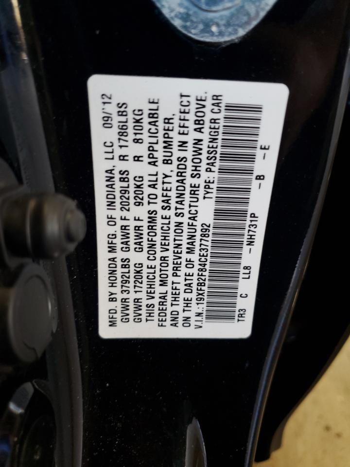 2012 HONDA CIVIC