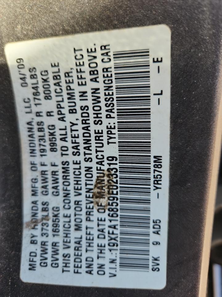 2009 HONDA CIVIC