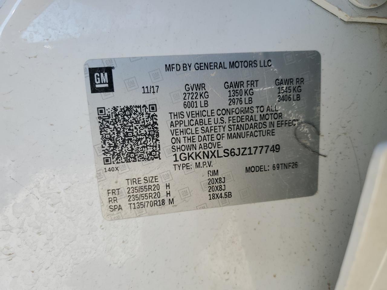 2018 GMC ACADIA