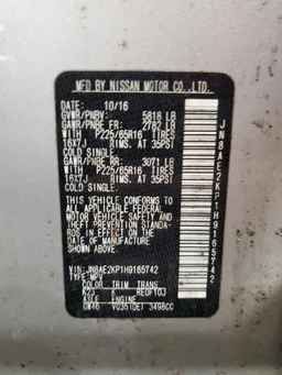 2017 NISSAN Quest