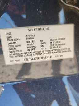 2023 TESLA MODEL Y