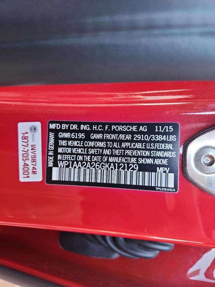 2016 PORSCHE CAYENNE