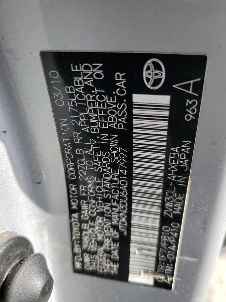 2010 TOYOTA PRIUS