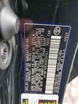 2014 TOYOTA CAMRY