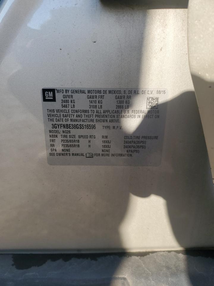 2016 CADILLAC SRX